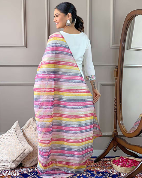 Embroidery Straight Kurta Set